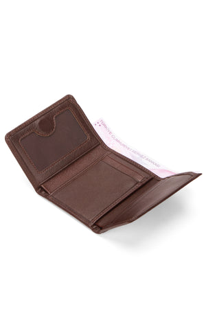 Niki Leather Gomez Vintage Deri Mıknatıs Kapaklı Unisex Kartlık Cüzdan