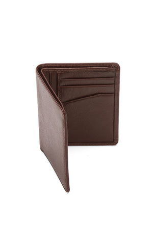 Niki Leather York Hakiki Deri Dik Cüzdan