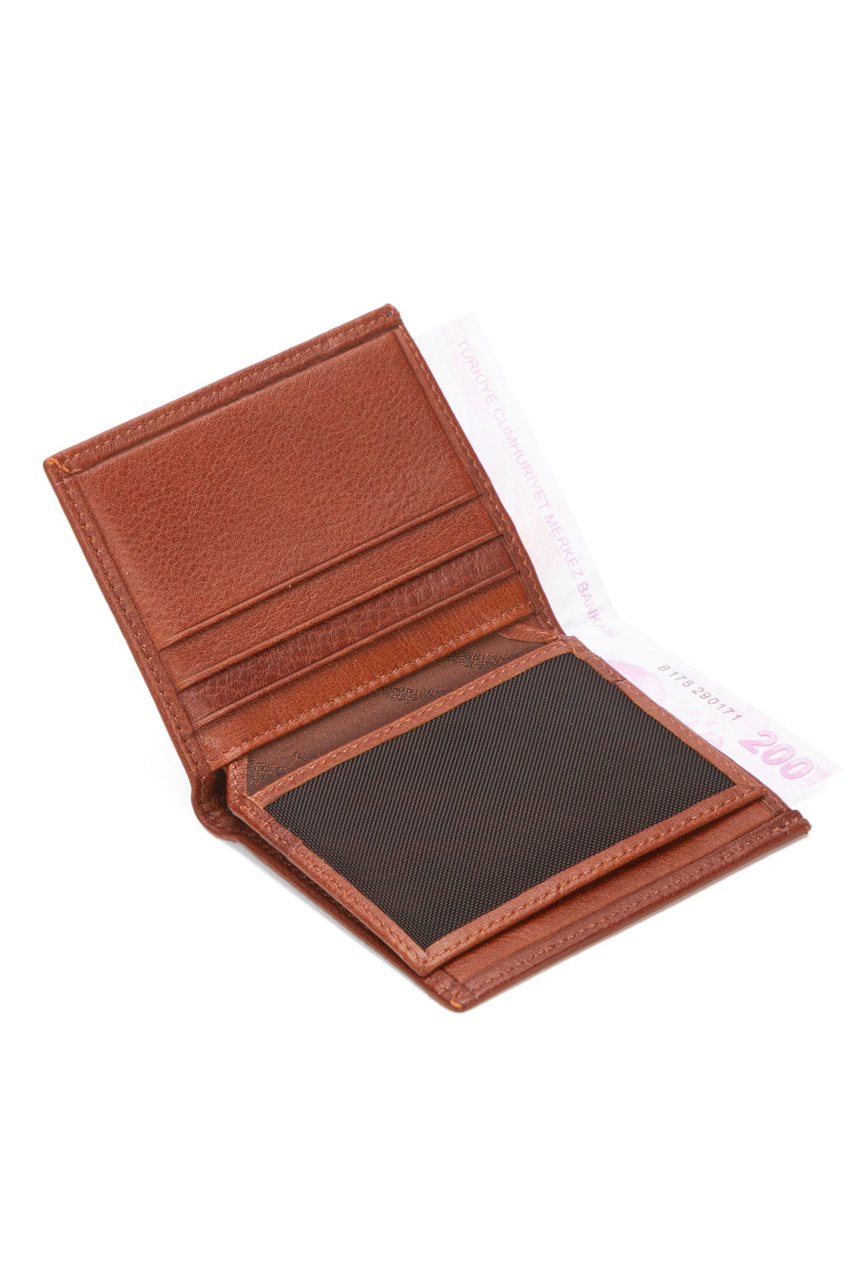 Niki Leather Celtic Hakiki Deri Dik Cüzdan