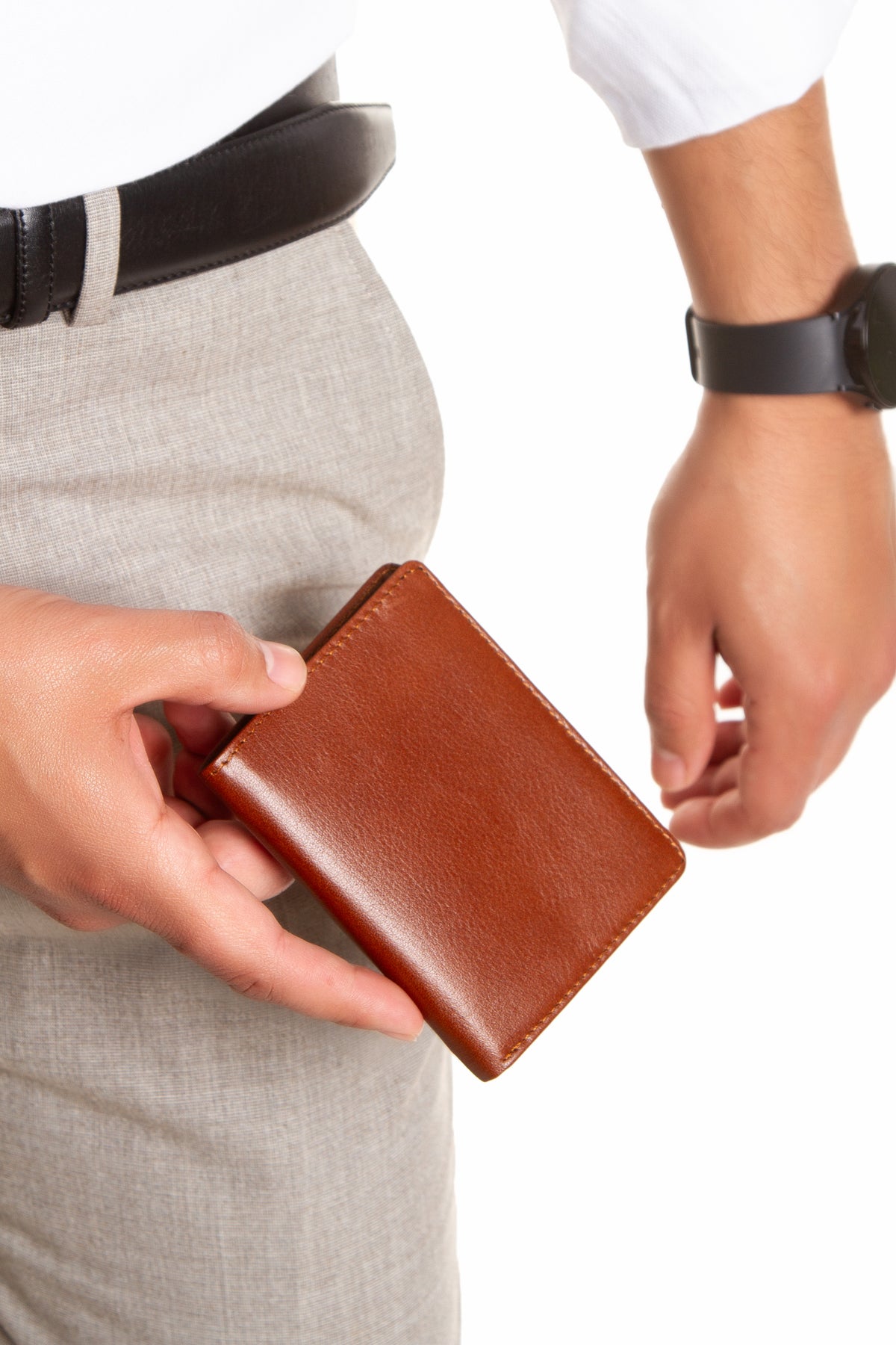 Niki Leather York Hakiki Deri Dik Cüzdan