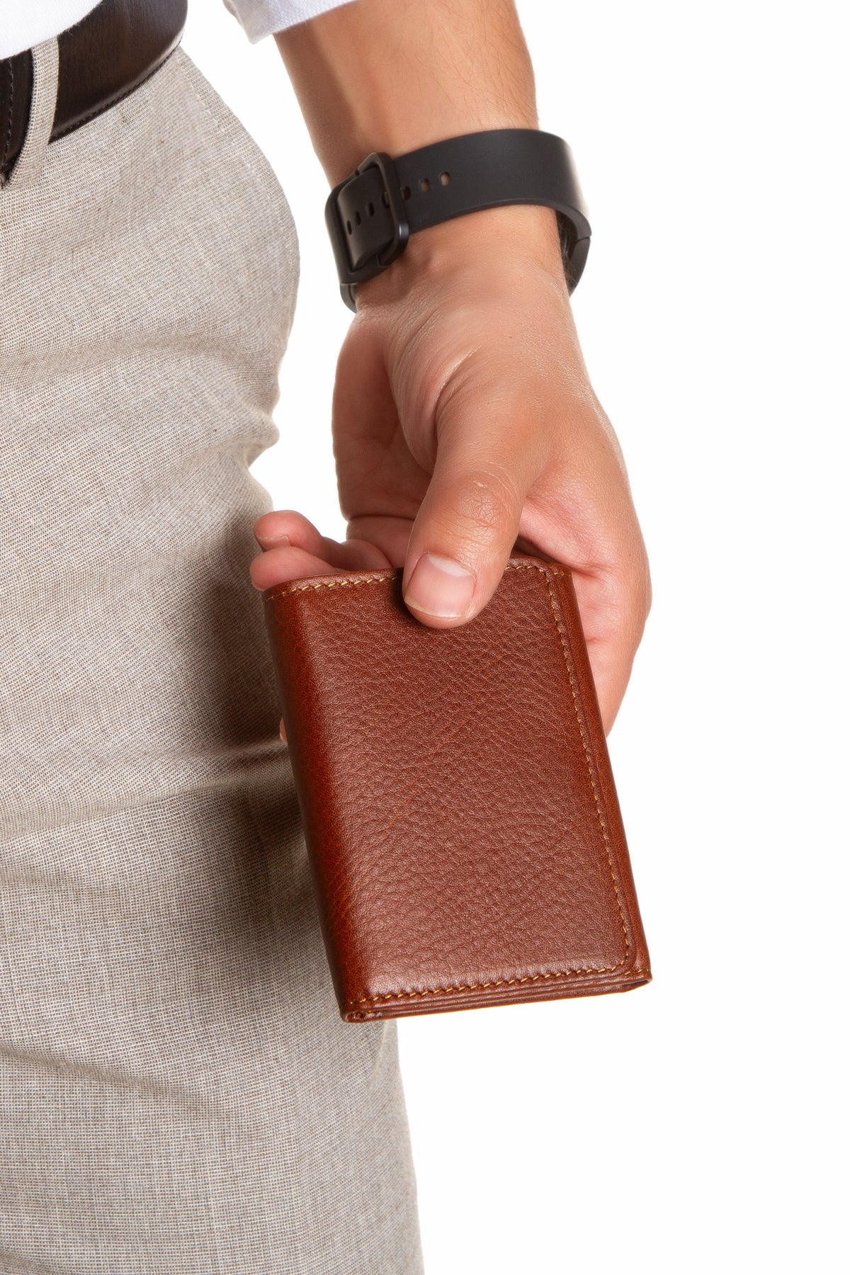 Niki Leather Gomez Vintage Deri Mıknatıs Kapaklı Unisex Kartlık Cüzdan