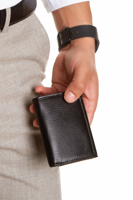 Niki Leather Gomez Vintage Deri Mıknatıs Kapaklı Unisex Kartlık Cüzdan