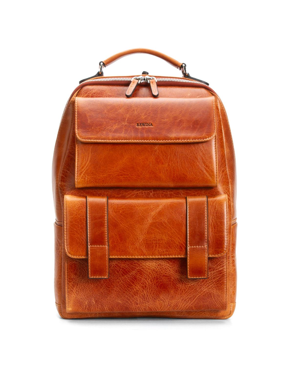 Milano 9522  Hakiki Deri Seyahat Sırt Çantası