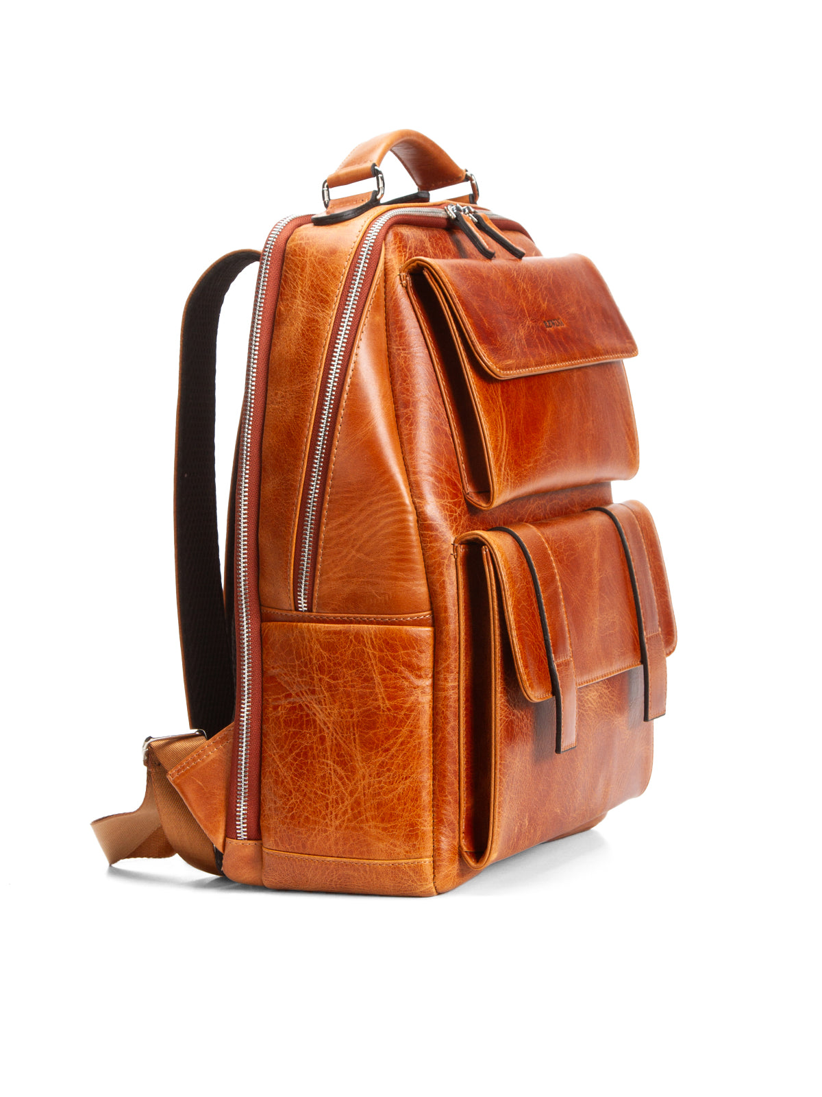 Milano 9522  Hakiki Deri Seyahat Sırt Çantası