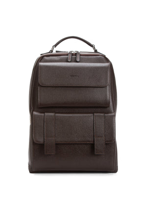 Milano 9522  Hakiki Deri Seyahat Sırt Çantası