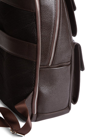 Milano 9522  Hakiki Deri Seyahat Sırt Çantası