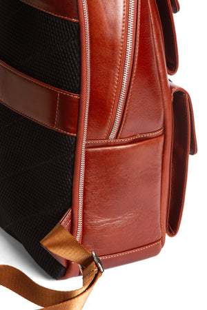 Milano 9522  Hakiki Deri Seyahat Sırt Çantası