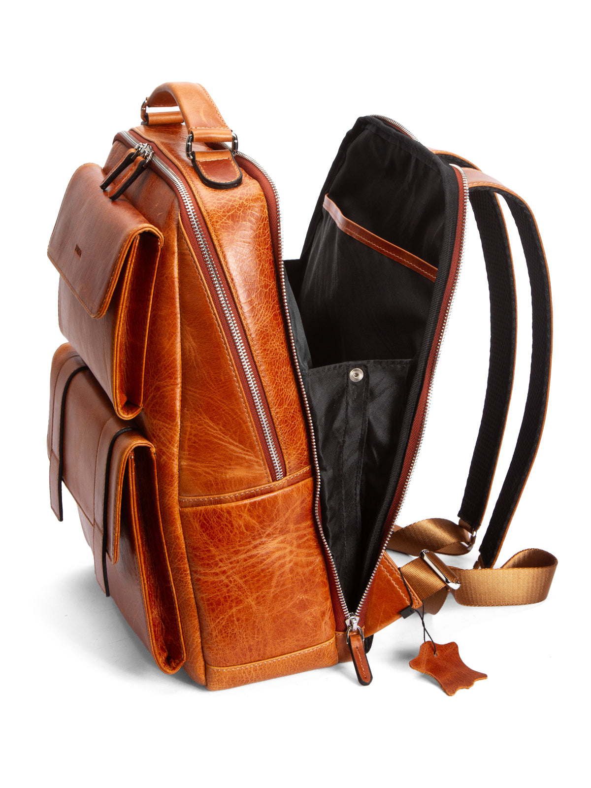 Milano 9522  Hakiki Deri Seyahat Sırt Çantası