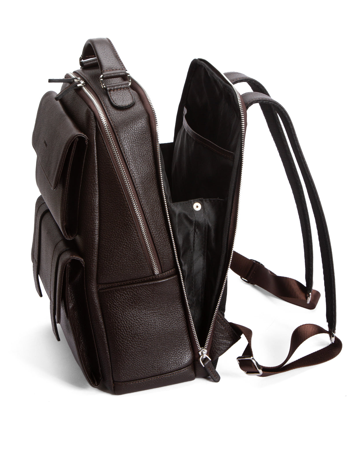 Milano 9522  Hakiki Deri Seyahat Sırt Çantası