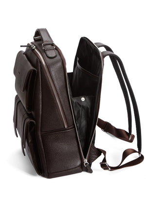 Milano 9522  Hakiki Deri Seyahat Sırt Çantası