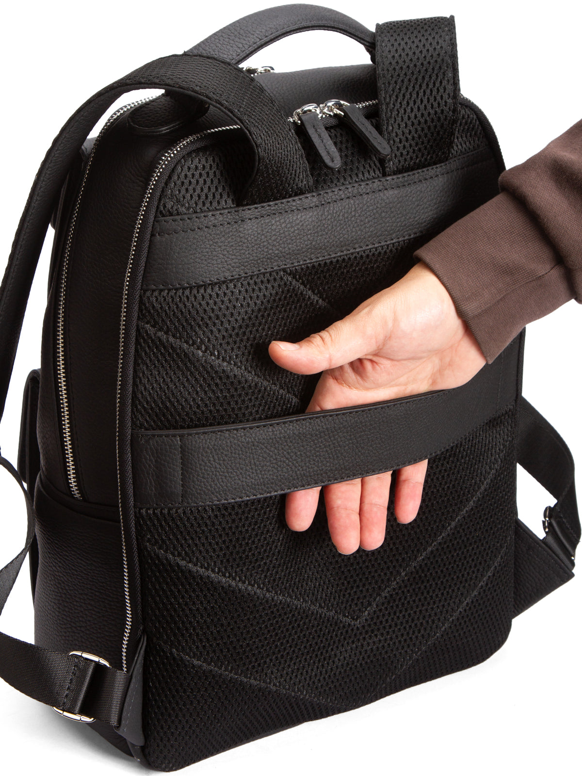 Milano 9522  Hakiki Deri Seyahat Sırt Çantası