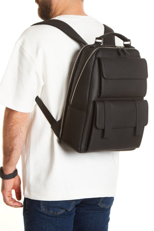 Milano 9522  Hakiki Deri Seyahat Sırt Çantası