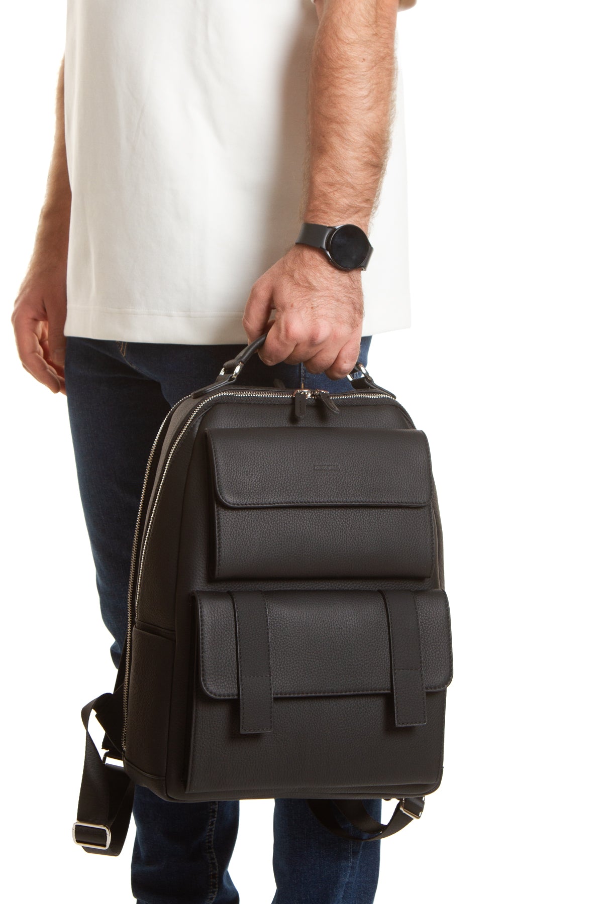 Milano 9522  Hakiki Deri Seyahat Sırt Çantası