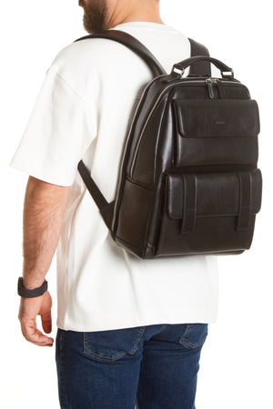 Milano 9522  Hakiki Deri Seyahat Sırt Çantası