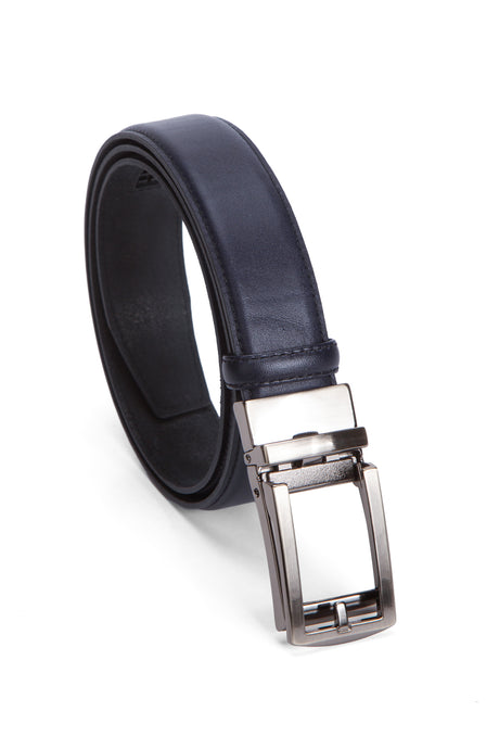 Premium Otomatik  Dikişli Hakiki Deri Kemer 3.5 Cm