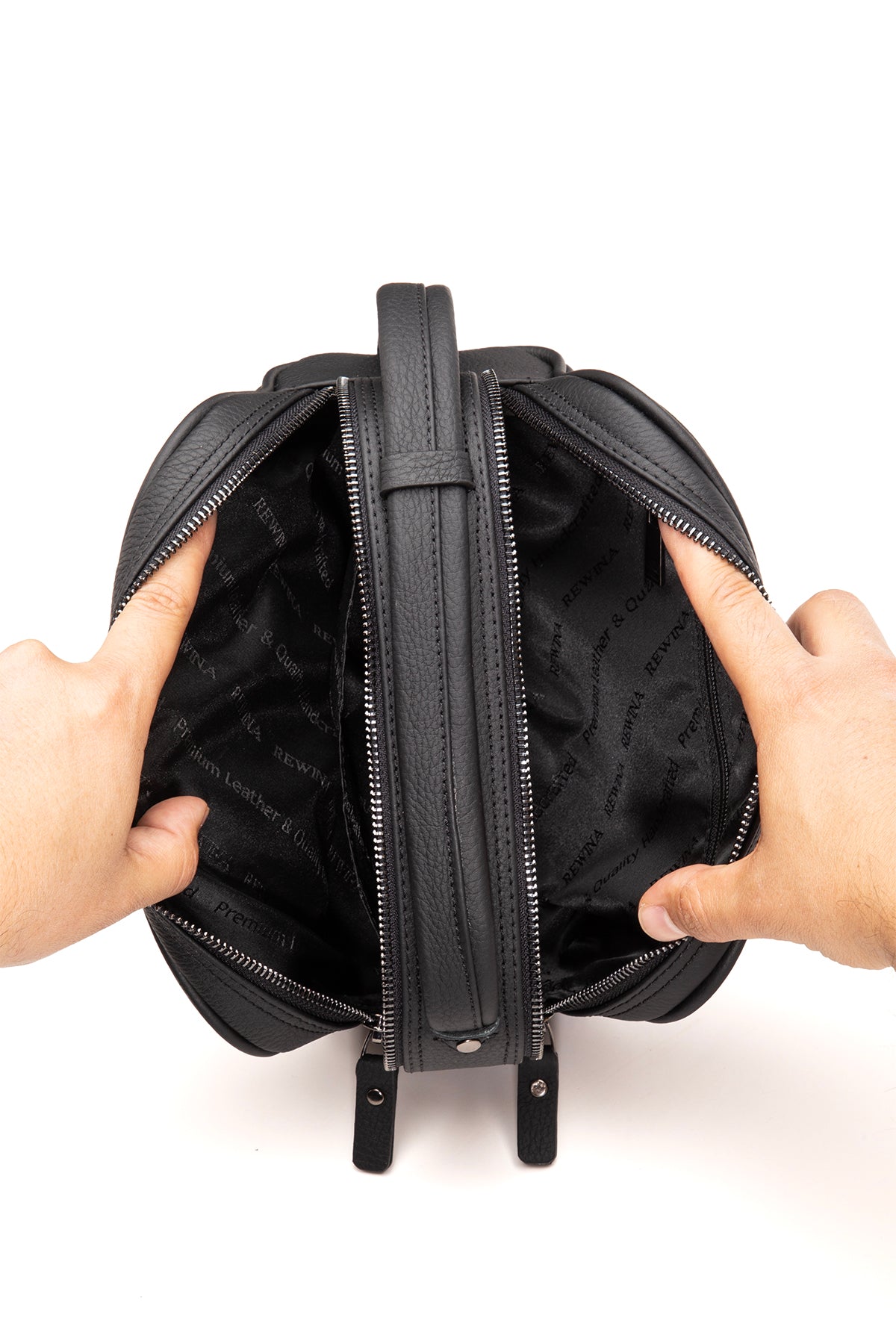 Acura 9558 Hakiki Deri Fermuarlı Portföy El Çantası