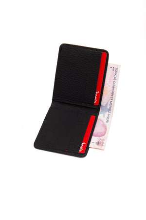 Mount Hakiki Deri Minimal  Cüzdan Para Koyma Bölmeli Kartlık ve Mıknatıs Kapama