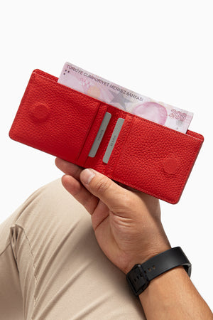 Rovex 9115 Hakiki Deri Mıknatıslı Cüzdan