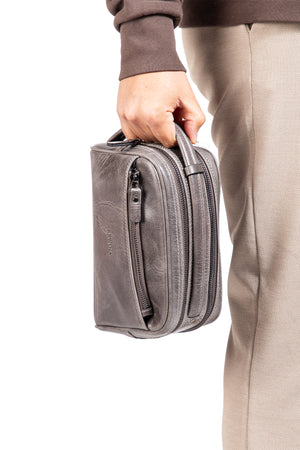 Acura 9558 Hakiki Deri Fermuarlı Portföy El Çantası