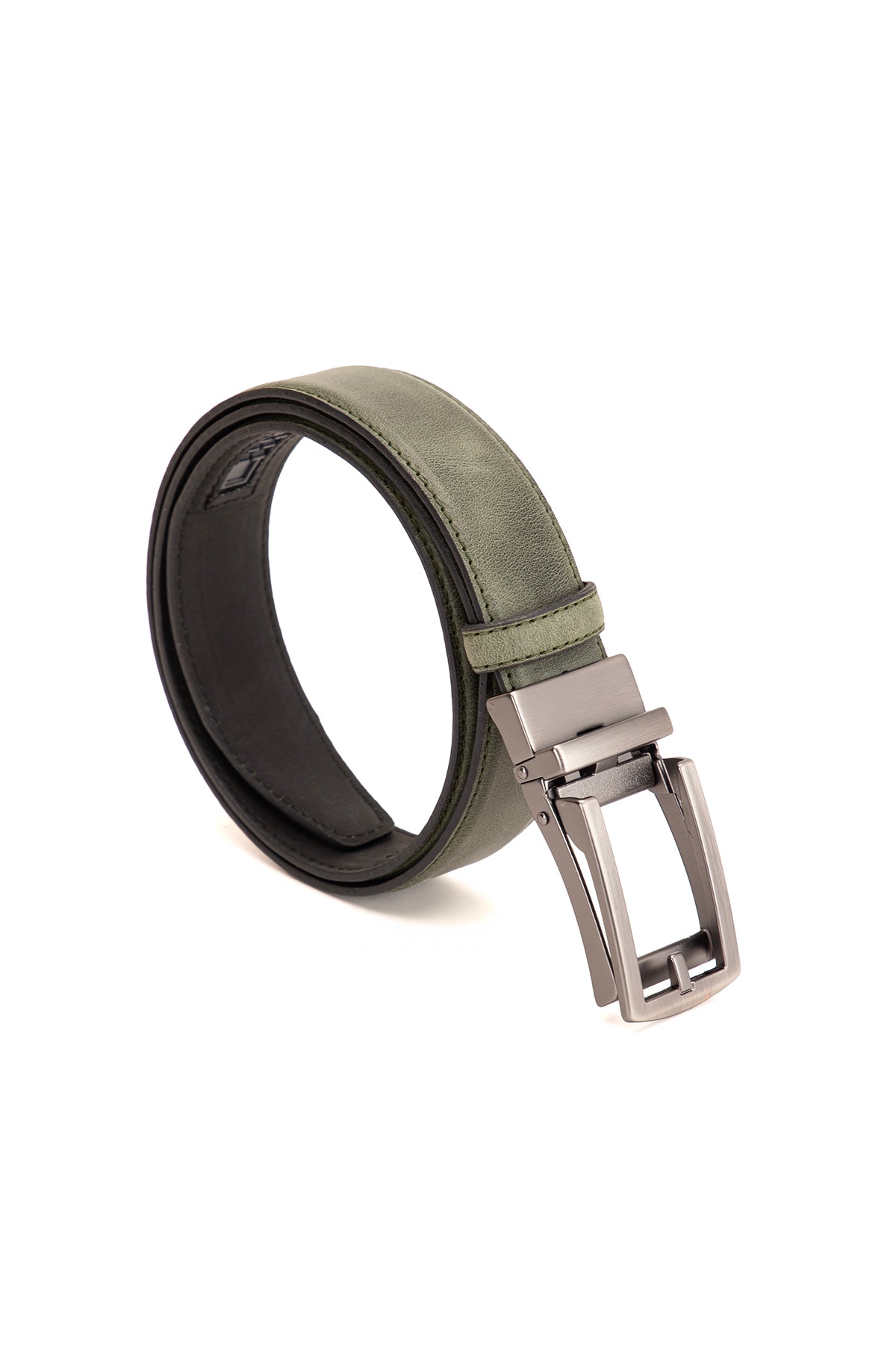 Premium Otomatik  Dikişli Hakiki Deri Kemer 3.5 Cm