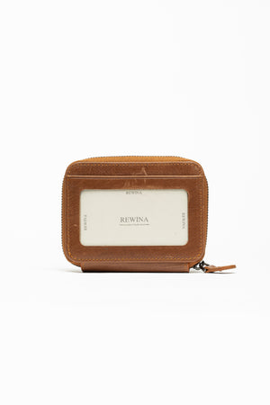 Rice 9025 Hakiki Deri Fermuarlı Cüzdan