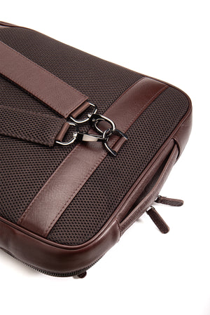 Rocky 9526 Hakiki Deri Laptop Bölmeli Evrak ve Sırt Çanta