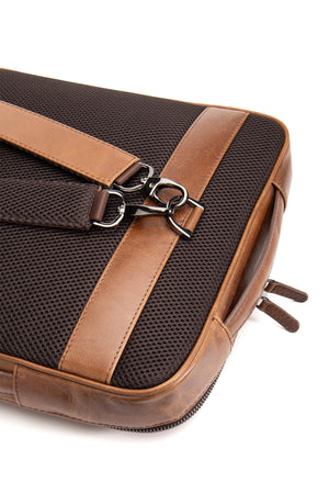 Rocky 9526 Hakiki Deri Laptop Bölmeli Evrak ve Sırt Çanta