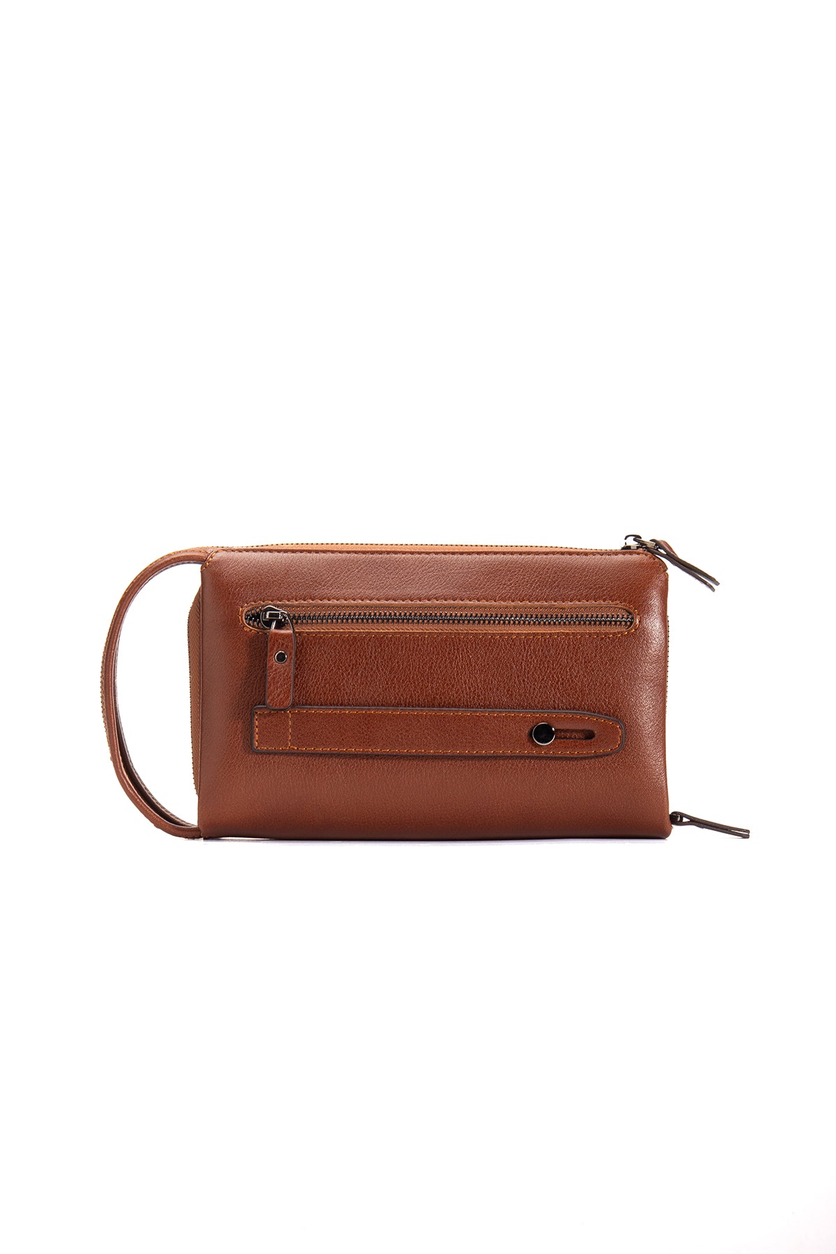 Jack 9546 Hakiki Deri Fermuarlı Portföy El Çantası