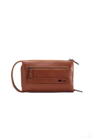 Jack 9546 Hakiki Deri Fermuarlı Portföy El Çantası