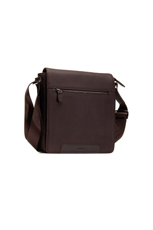 Mark 9513 Hakiki Deri Dik Postacı Çantası