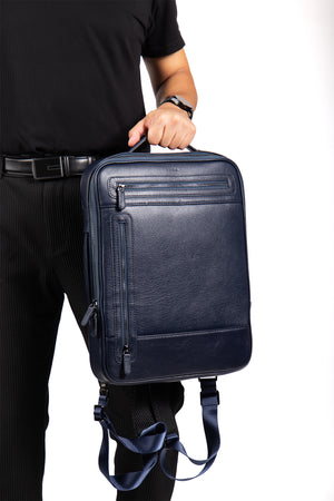 Rocky 9526 Hakiki Deri Laptop Bölmeli Evrak ve Sırt Çanta