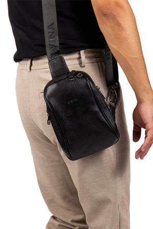 Mendes 9565 Hakiki Deri Telefon Bölmeli Çapraz Çanta