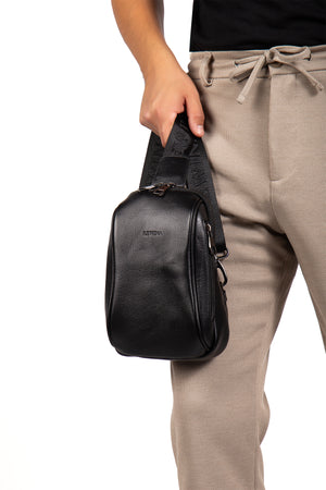 Mendes 9565 Hakiki Deri Telefon Bölmeli Çapraz Çanta