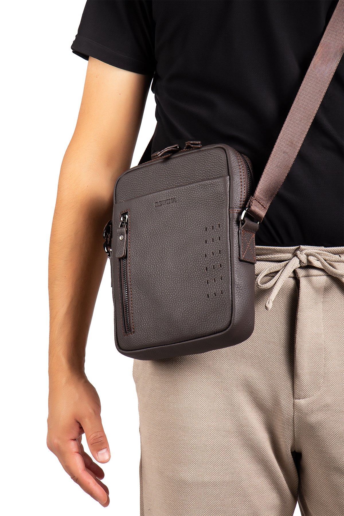 Valdes 9530 Hakiki Deri Dik Postacı Çantası