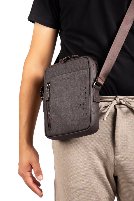 Valdes 9530 Hakiki Deri Dik Postacı Çantası