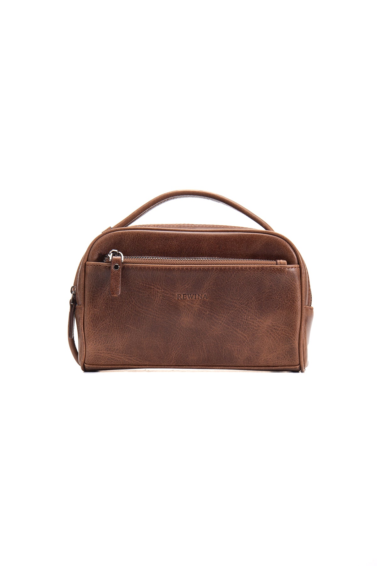 Acura 9558 Hakiki Deri Fermuarlı Portföy El Çantası