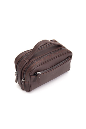 Acura 9558 Hakiki Deri Fermuarlı Portföy El Çantası