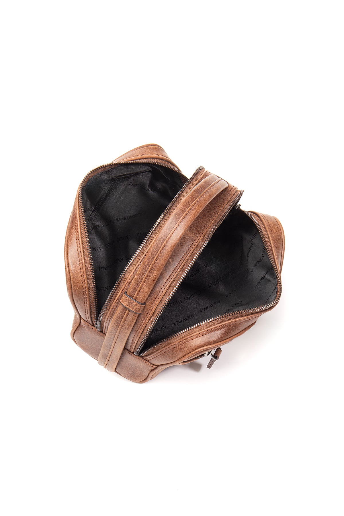 Acura 9558 Hakiki Deri Fermuarlı Portföy El Çantası – Niki Leather