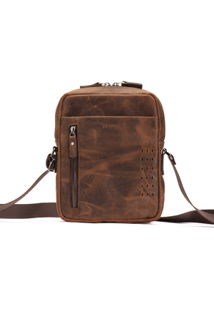 Valdes 9530 Hakiki Deri Dik Postacı Çantası