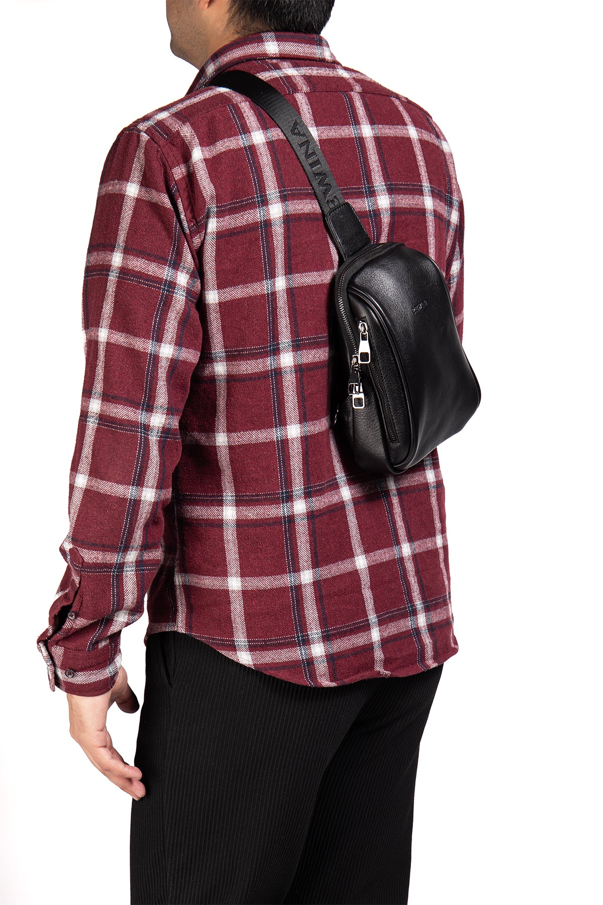 Mendes 9565 Hakiki Deri Telefon Bölmeli Çapraz Çanta