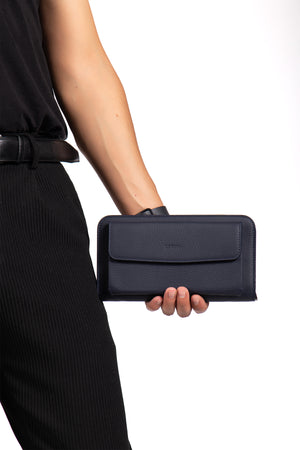 Ederson 9567 Hakiki Deri Fermuarlı Portföy El Çantası