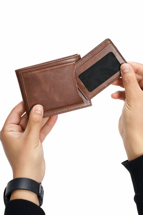 Vintage Hakiki Deri Cüzdan – Visca