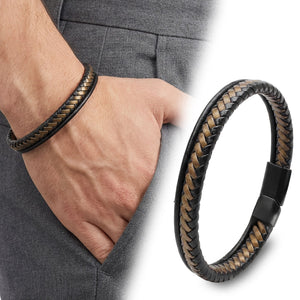 Niki Leather Çift Renk Çoklu Deri Bileklik 38933B5D4