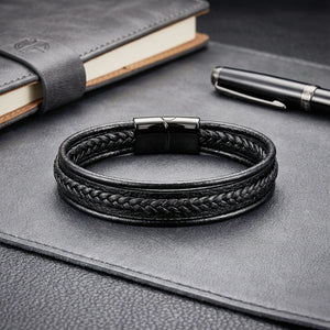 Niki Leather Çoklu Deri Bileklik 38933B1D1
