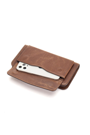 Ederson 9567 Hakiki Deri Fermuarlı Portföy El Çantası