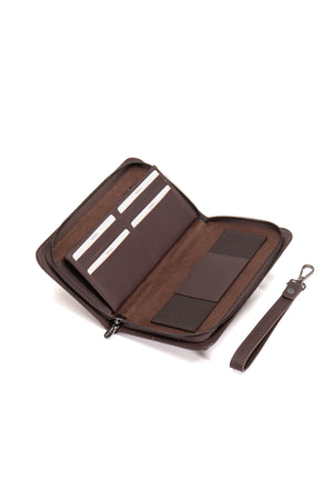 Ederson 9567 Hakiki Deri Fermuarlı Portföy El Çantası