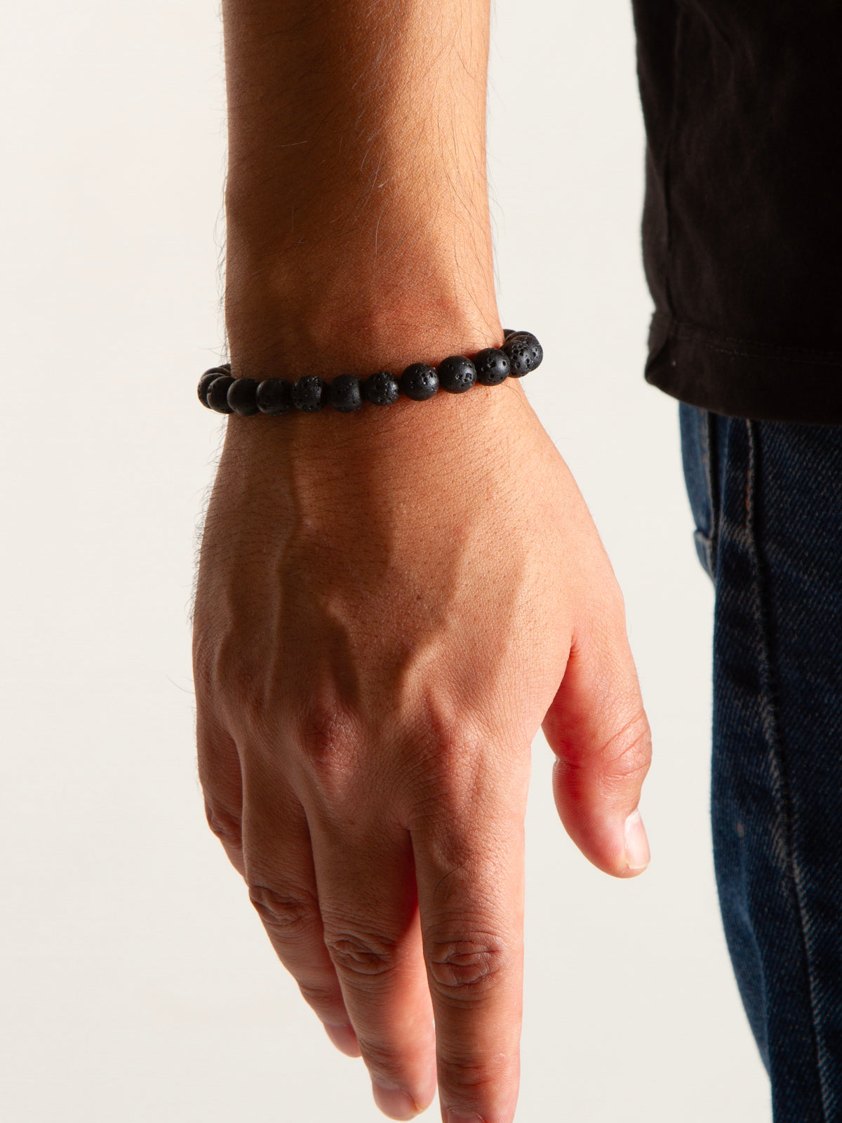 Lav Taşı Doğal Taş Bileklik