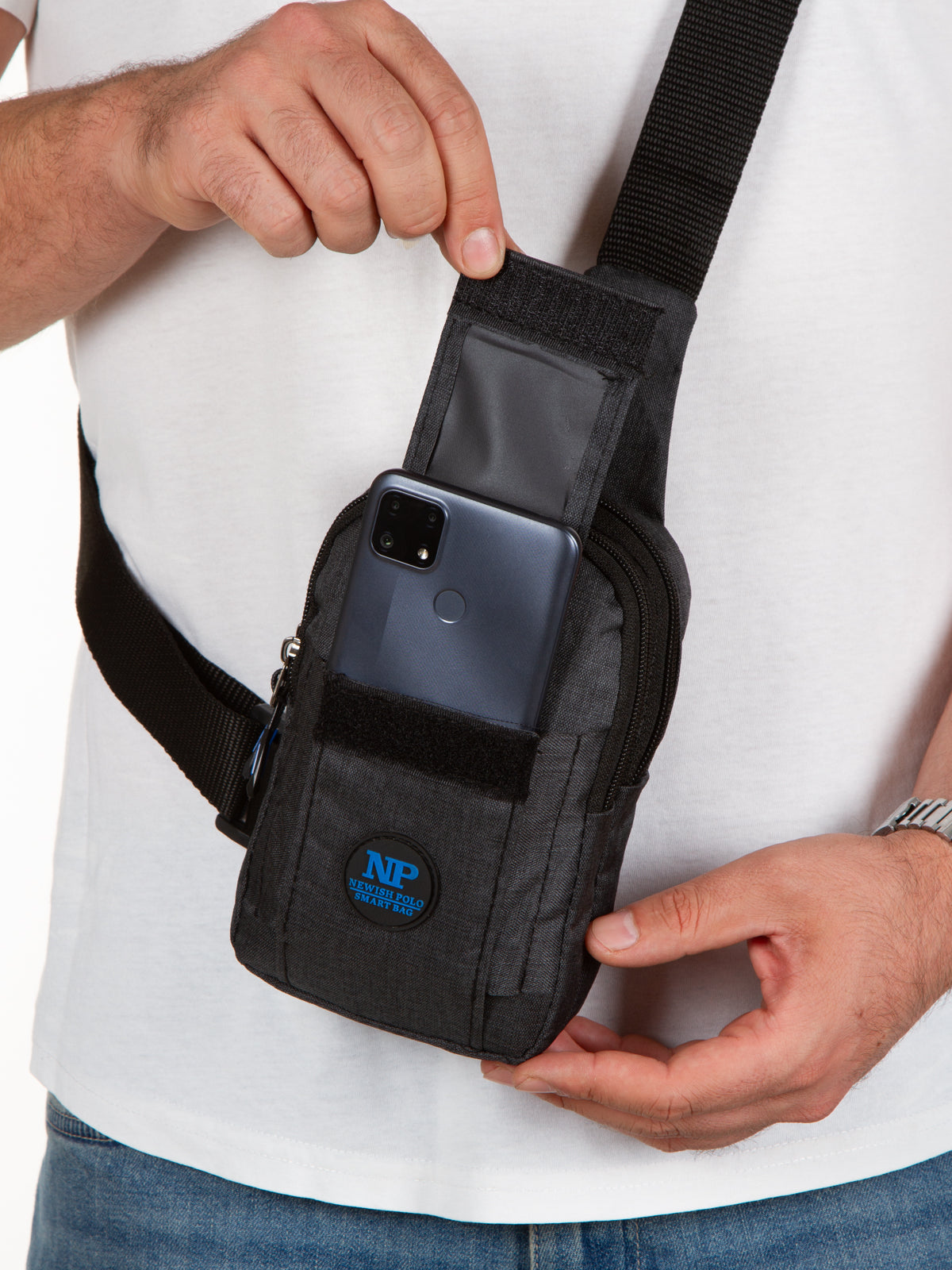 Telefon Bölmeli Çapraz Çanta-501