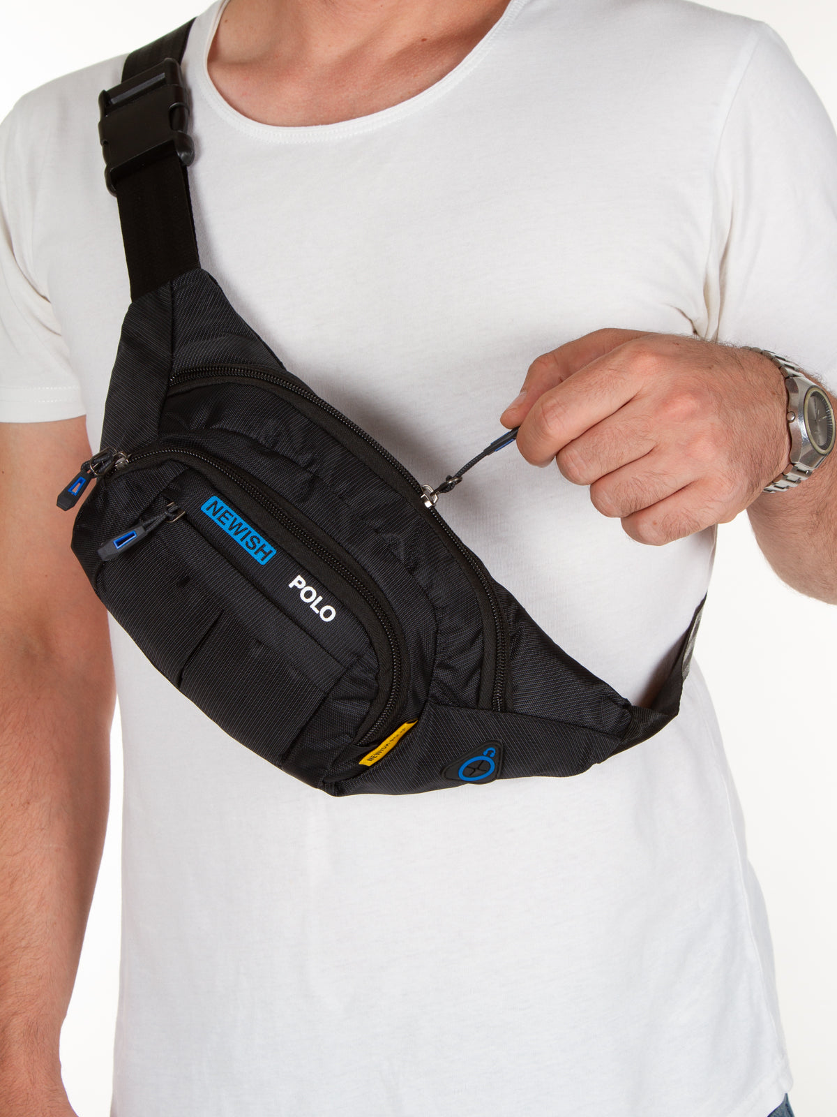 Unisex İmpertex Kulaklık Çıkışlı Bel Çantası-812