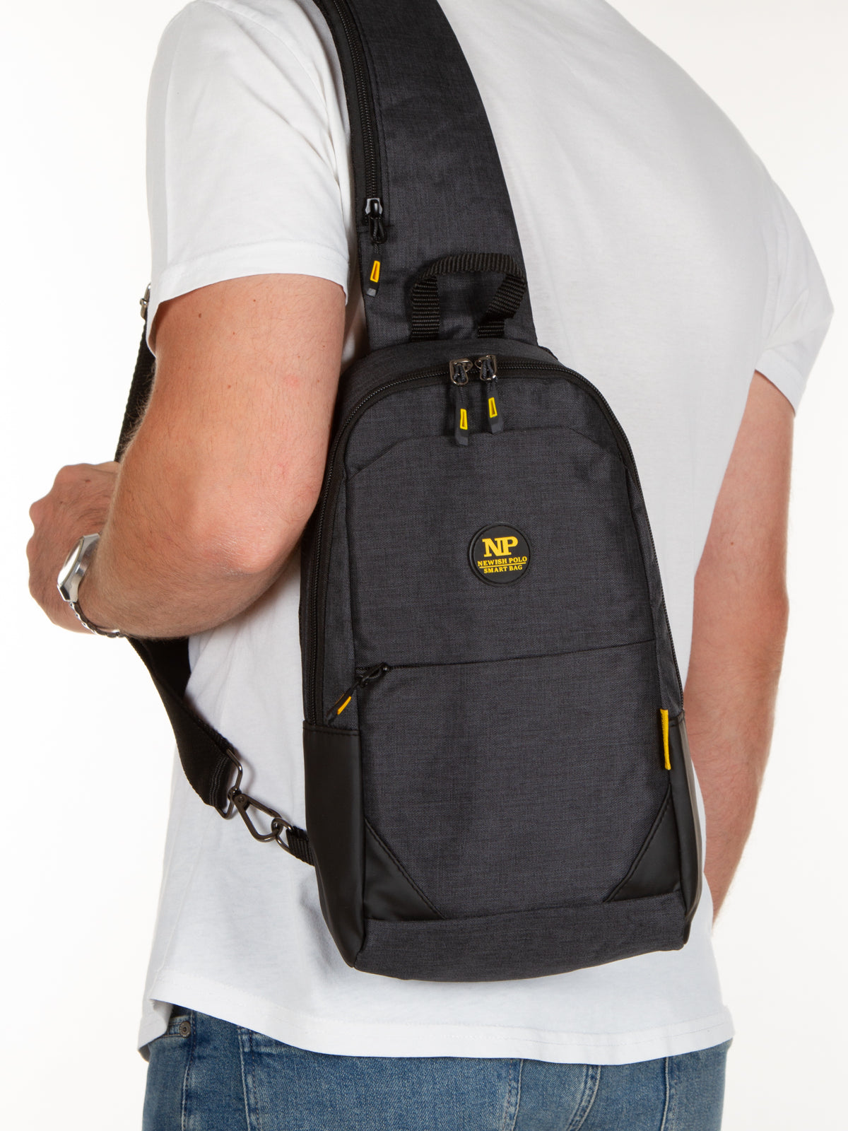 Çok Gözlü Mini Sırt Çapraz Çanta-2056